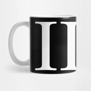 Roman Numeral 3 Mug